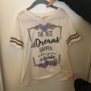 Self Esteem Tee Shirt Girl Size M